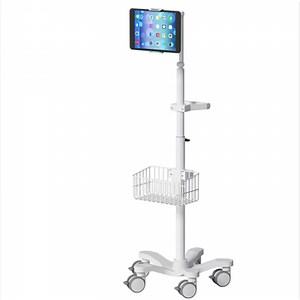 [Hot Item] Mobile Workstation Laptop Cart and Computer Monitor Cart