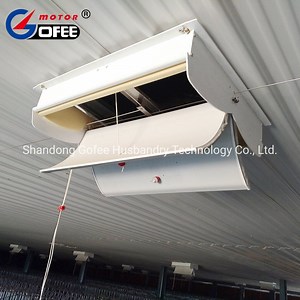 [Hot Item] Poultry Equipment Pig Farm Machinery Ceiling Fan Ventilation Window Air Inlet Air Vent with Butterfly Door