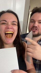 Pranking my husband with the yellow teeth filter | Hailee Jenkins