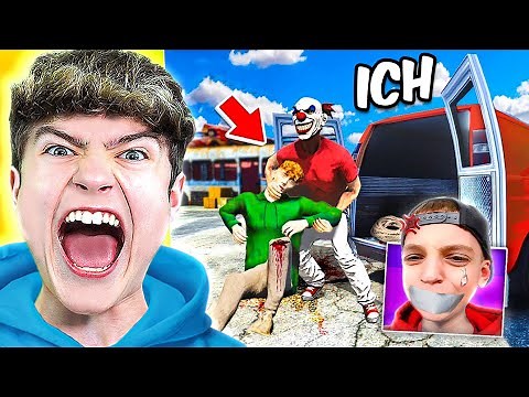 Ich ENTFÜHRE Kleinen JUNGEN (PRANK) als HORROR CLOWN in GTA 5