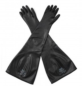 [Hot Item] Butyl Gloves Perfect for Laboratory Dry Box Anti Acid Use