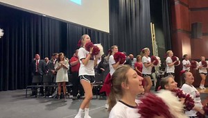 Mustangs Cheerleaders! #McCrackenProud #OpeningDay | McCracken County Public Schools