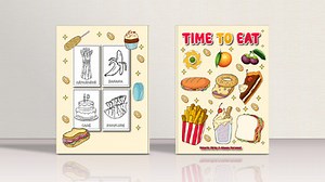 Time to Eat: A Delicious A to Z Coloring Adventure!