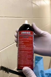 Citrus Blitz is our solvent cleaner that quickly and easily removes ink, adhesives, tar, asphalt, grease, and other stubborn soils. #facilitymaintenance | Chemsearch FE