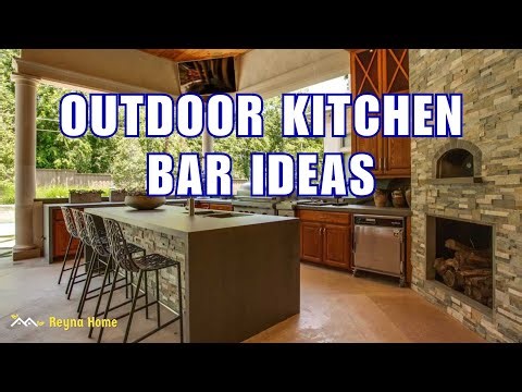 Outdoor Kitchen Bar Ideas For Relaxing Entertaining
