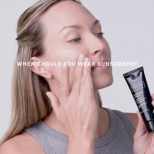 When should you wear sunscreen? The answer is ALL of the time...