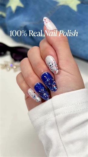 Our 4th of July Sale is here! Get 25% off red, white, and blue vault patriotic nail strips. Stock up before the fireworks fly! | Color Street