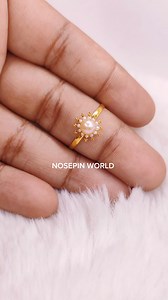 16K views · 149 reactions | Pearl setting adjusting finger ring. | Nosepin World | Facebook