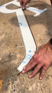 4.2K views · 604 reactions | WATCH #teamellis FABRICATE A SET OF BUILT UP LETTERS ‍ #signage #fabrication #metalwork | Ellis Signs | Facebook