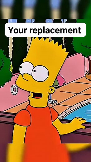 Bart just replace by a robot 🤖, #highlighteveryone #thesimpsonsfans | Merabillnoel