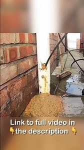 Gushing Soil Stack Unblock #drainage #diy #satisfying