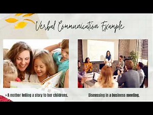Verbal and Nonverbal Communication Examples