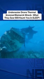 Underwater Drone Thermal Scanned Bismarck Wreck- What They Saw Will Haunt You in SLEEP! #UnderwaterDrone #ThermalScan #BismarckWreck #HauntingDiscovery #DeepSeaExploration | Haji Mangoen