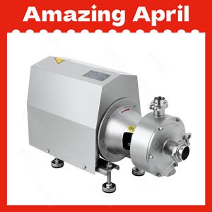 [Hot Item] China Sanitary Milk Water Self-Suction Self-Priming Homogenizer Pump
