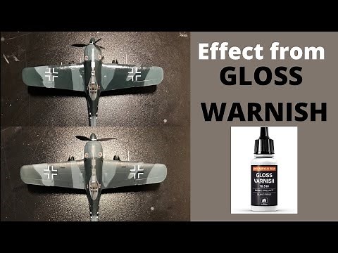 How To Use Gloss Varnish for Scale Models / Valleyo Gloss Varnish