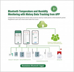[Hot Item] Bluetag T10 Bluetooth Wireless Temperature Data Logger Sensor