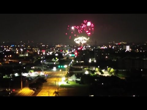 WATCH: A different perspective of 4th of July Fireworks in Cape Coral and elsewhere around SWFL