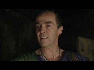 Spartacus: Blood and Sand- Batiatus funny scene