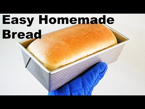 How to make Homemade Bread - EASY Recipe