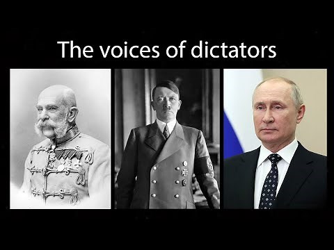 the sounds of dictators - voices of 27 dictators