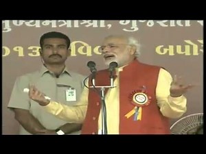 Shri Narendra Modi inaugurating Reliable Multi Specialtiy Hospital in Kheda
