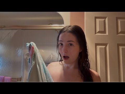 Naked Shower Routine