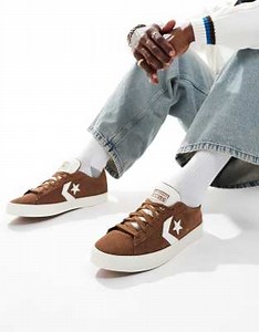 Converse PL Vulc Pro Ox trainers in brown | ASOS