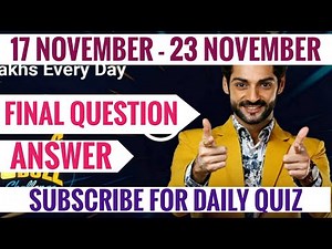 Flipkart Big Buzz Challenge Quiz Answers | Big Buzz Challenge Flipkart | 21 November 2020