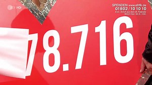 Über 18 Millionen Euro wurden heute Abend gespendet. ❤️ Ein Herz für Kinder und wir sagen vielen, vielen Dank! | ZDF