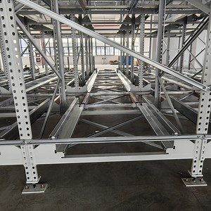 [Hot Item] Customized High Density Automatic Four Way Shuttle Asrs Warehouse Storage Rack with Pallet Lift