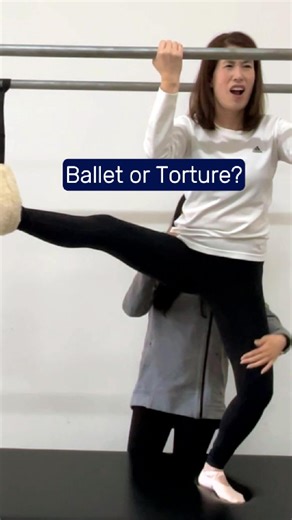 Ballet… or torture? 🩰💀 This moment from the studio says it all. I went into a ballet lesson from our very own ballet teacher Bogyeung expecting that familiar sense of openness and support through the body especially the hips. It turned out to be far more challenging than I expected. This short clip is just a glimpse. The full experience is now live on new YouTube episode! 🎥 Watch the full video Link in bio | Corepower Pilates