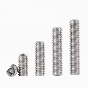 [Hot Item] M2X6 SS304 Cup Point Hex Grub Screw Set Screws