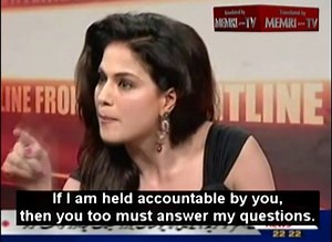#TBT: Pakistani Actress Veena Malik Defies Mullah Accusing Her of Immoral Behavior on an Indian Reality TV Show, and States: Mullahs Are Raping Children in Mosques – See More At MEMRI Women’s Studies Initiative: memri.org/reform #IWD2019 | The Middle East Media Research Institute (MEMRI)