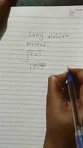 long division method