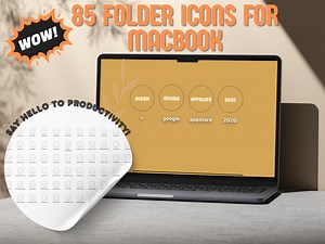 85 Mac Folder Icons – Custom & Stylish - Etsy