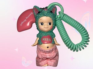 Bedazzled Custom Keychain- Fennec Fox - Etsy