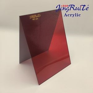 [Hot Item] Vibrant Red Acrylic Sheets Customizable for Luxury Photo Frames & Decorative Ornaments