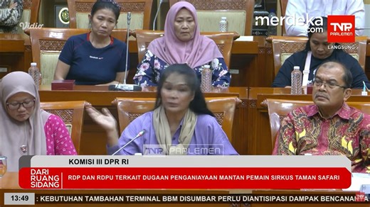 Pedih Korban Sirkus Taman Safari Ngadu ke DPR Disetrum & Mulut Disumpal Kotoran Gajah | MERDEKA.com