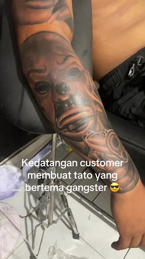 Tattoo Bertema Gangster di Bali: Hasil Keren dan Mengagumkan