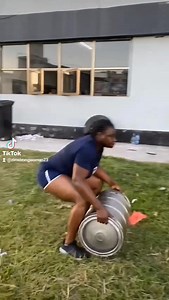 Learning keg techniques 😋 | Zim Strong Woman