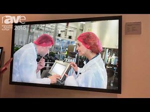 ISE 2018: Data Modul Debuts 55" UHD 4K Multi-Touch Display for Collaboration Display Solution