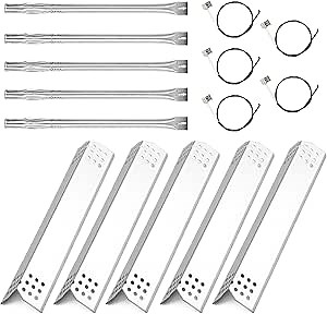 720-0882A Replacement Parts for Nexgrill 5 Burner 720-0896 Grill Parts Evolution Infrared Plus 0406041900AE Heat Shield Tents Flame Tamer 0127199000AP Burner Tube Igniter Wire Kit Heat Plates
