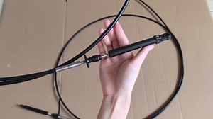2 PCS Throttle Shift Remote Control Cable Compatible with Johnson/for Evinrude/for OMC, Boat Throttle Cable