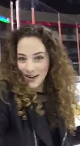 Ice hockey halftime show tonight! ❄️ | Sofie Dossi