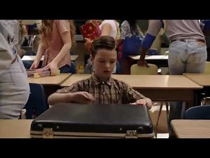 Sheldon get's a BOOB HUG Young Sheldon