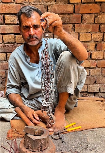 Explore Hand Crafted Metal Chain Creation Process