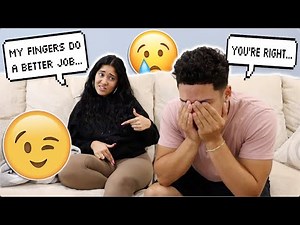 Telling My Boyfriend That My FINGERS Do A BETTER Job!! *HE CRIED*