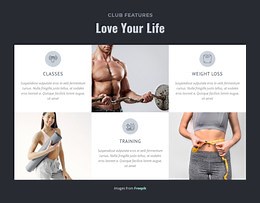 Benefits of exercising in a gym - Website Template by Nicepage