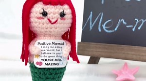 Mermaid Gifts for Valentine's Day Birthday: YOU'RE MER-MAZING Daughter Best Friend Girlfriend Sister Teen Girls Her Gelentines Gifts, Little Mermaid Decorations with Emotional Positive Support Cards