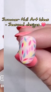 14K views · 93 reactions | Summer Nail Art Ideas  #nail #nailart #summer #summervibes | NailsCreations | Facebook